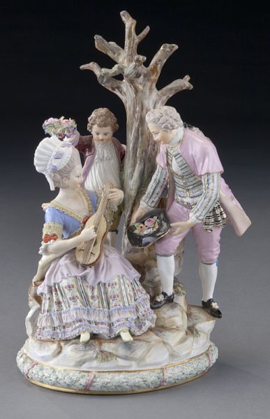 Meissen porcelain pastoral figural 1742a7