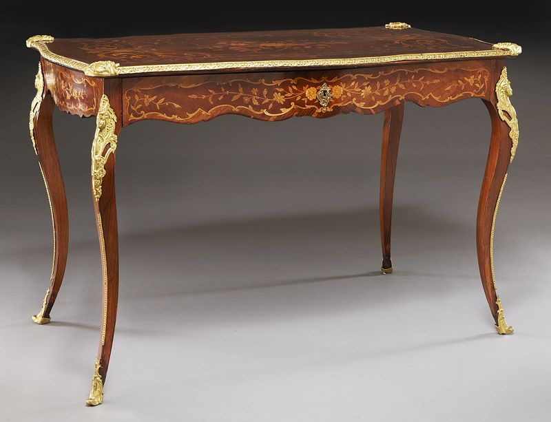 Louis XV style floral marquetry 174303