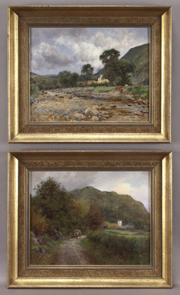 Pr. Charles France oil paintings