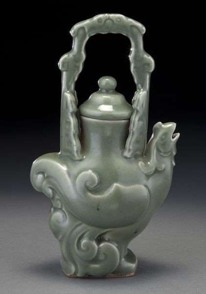 Chinese Qing celadon porcelain 1743d0