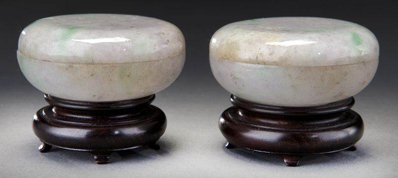 Pr. Chinese carved jadeite seal