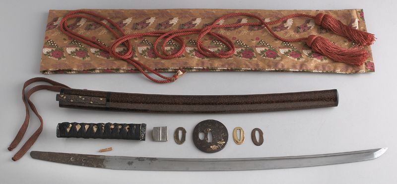 Japanese Samurai Wakizashi sword 1744dc