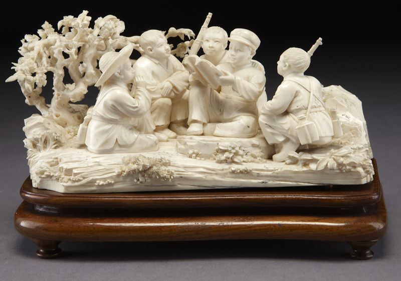 Chinese Cultural Revolution ivory carving