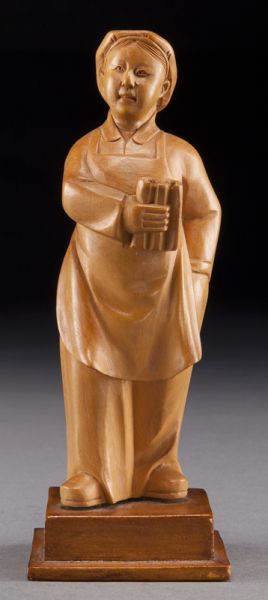 Chinese Cultural Revolution carved boxwood