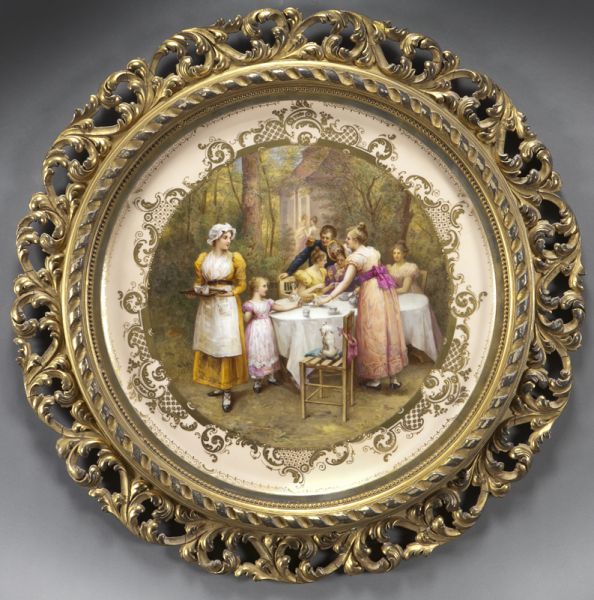 Royal Vienna style painted porcelain 174627