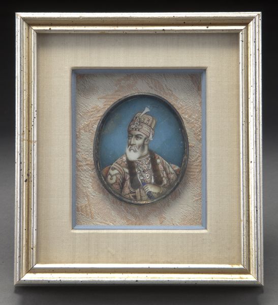 Indian portrait miniature on ivory 17462a