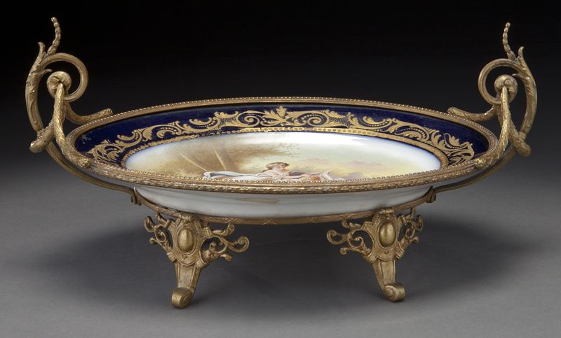 Sevres style ormolu mounted porcelain 174638