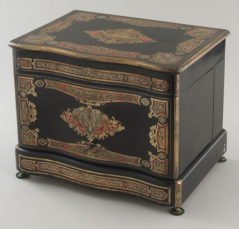 Napoleon III ebonized and inlaid 174680