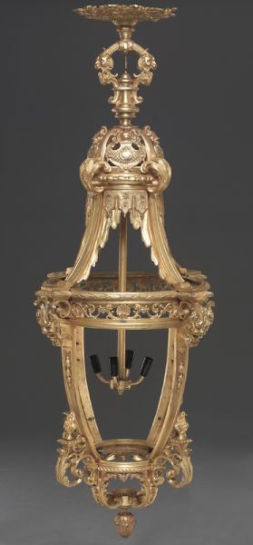 Large Louis XVI style dore bronze