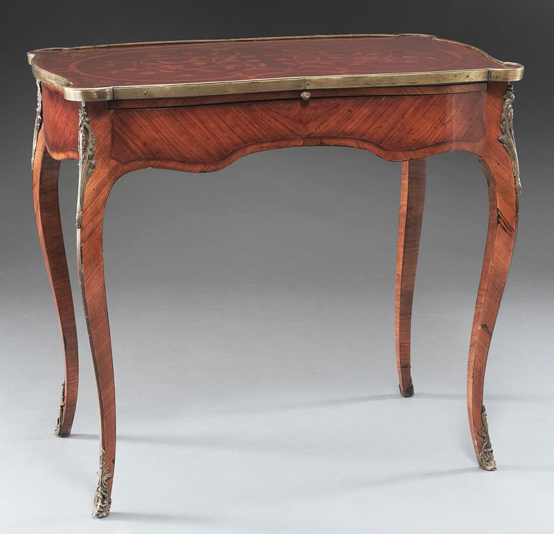 French parquetry inlaid bronze 174715