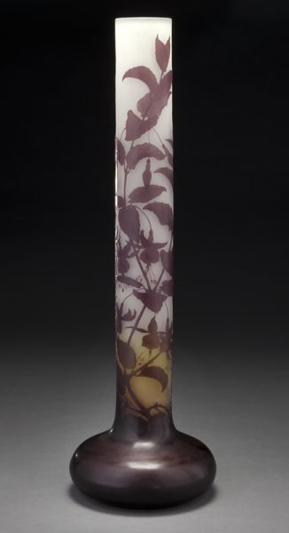 Monumental Galle cameo glass vase 17475c