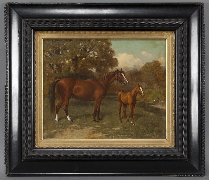 Henry Stull Mare and Yearling  174775