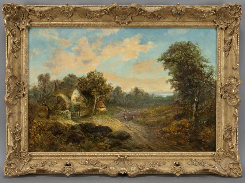 William Stone Family on a Path 17479c