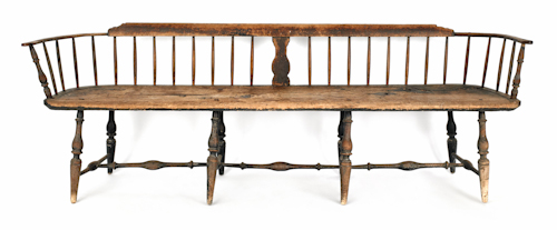 Delaware Valley Windsor bench ca  1747c3