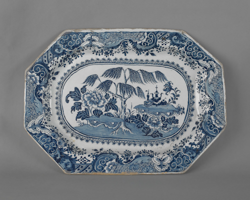 Massive English delft blue and 1747ba