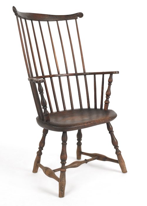 Philadelphia Windsor armchair ca  1747c4