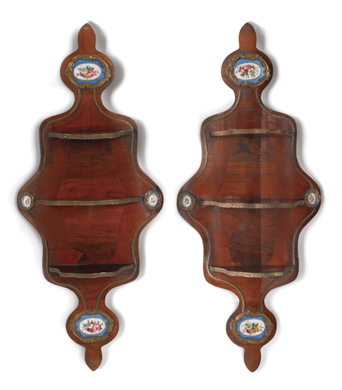 Pair of French rosewood veneer 174805