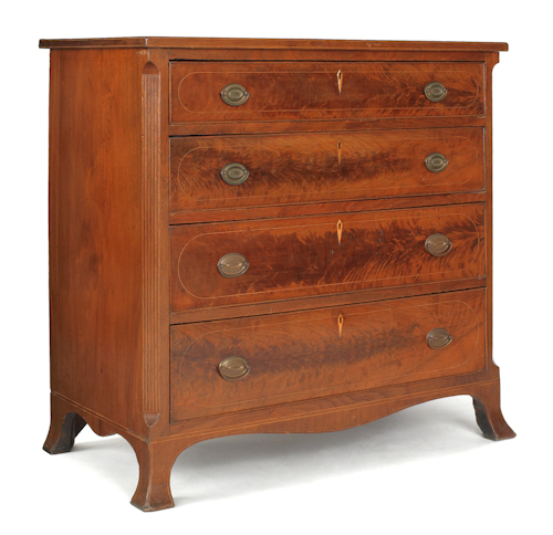 Pennsylvania Federal walnut chest 174831