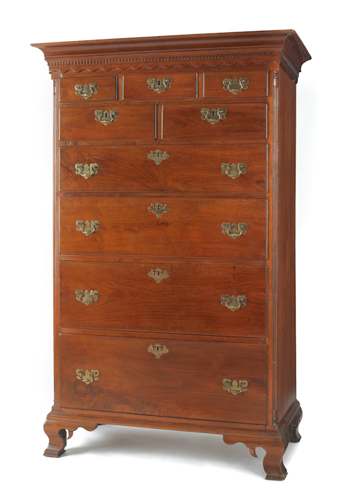 Pennsylvania Chippendale walnut 174887