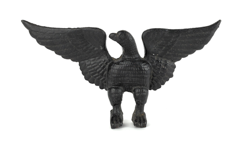 Cast iron eagle architectural element 17491c