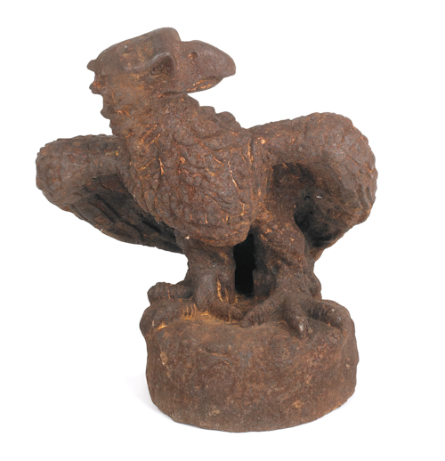 American cast iron eagle late 19th 17493d