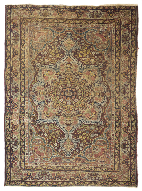 Feraghan carpet ca 1910 5 9 1 2  17498b