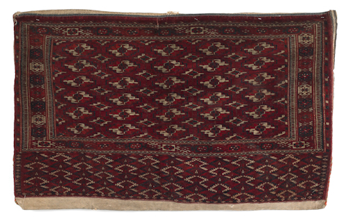 Turkoman saddlebag ca. 1910 25 x 4.