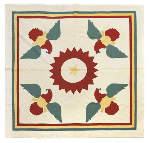 Pennsylvania appliqu eagle quilt 174a22