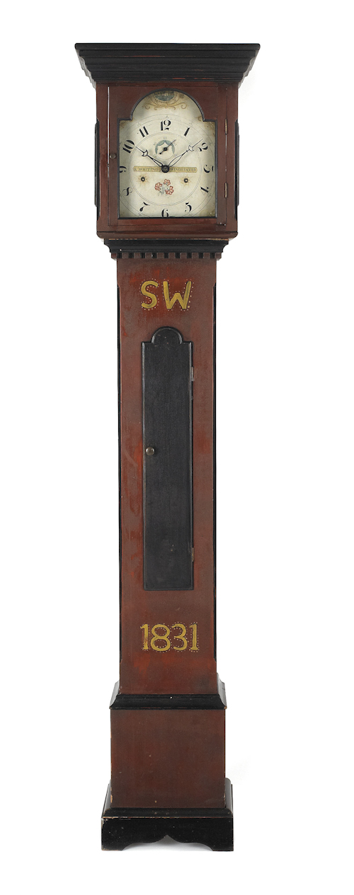 R. Whiting Winchester tall case