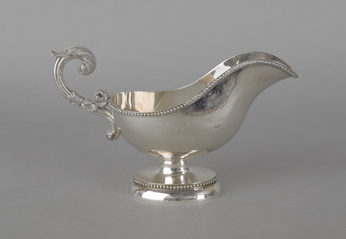 Philadelphia silver sauce boat 174a53