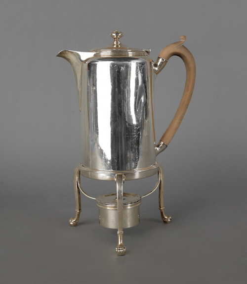 English silver biggin and warmer 1809-1810