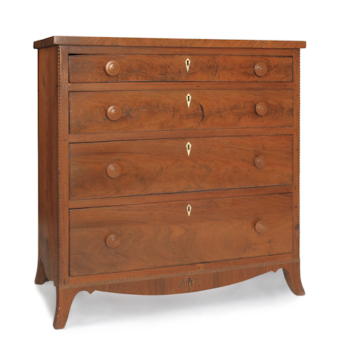 Southern Federal walnut chest of 174ac6