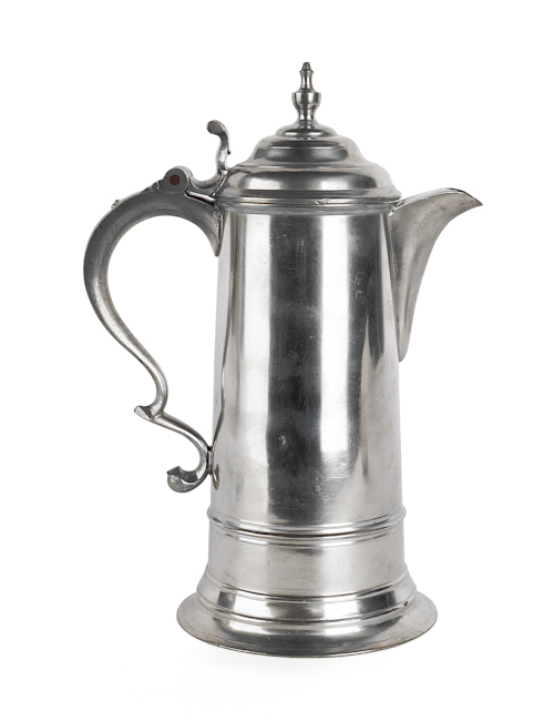 Hartford Connecticut pewter flagon 174bab