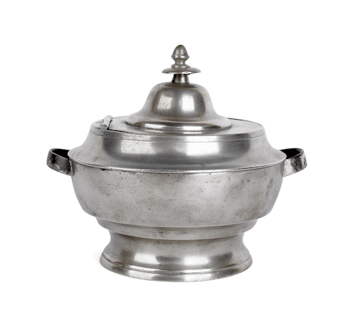 Cranston Rhode Island pewter sugar