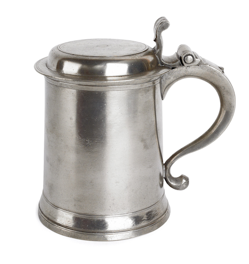 New York pewter tankard ca 1775 174bf7