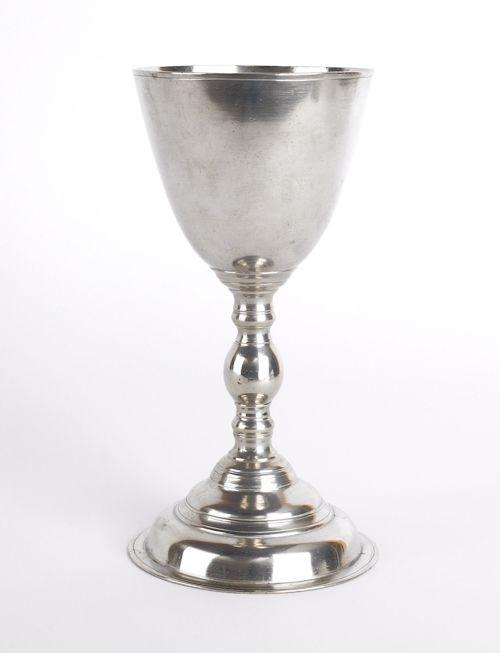 New York pewter chalice ca 1785 174bf4