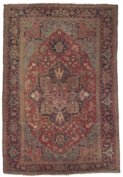 Heriz carpet ca. 1920 11'10" x