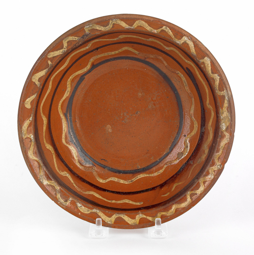 Pennsylvania or Maryland redware bowl