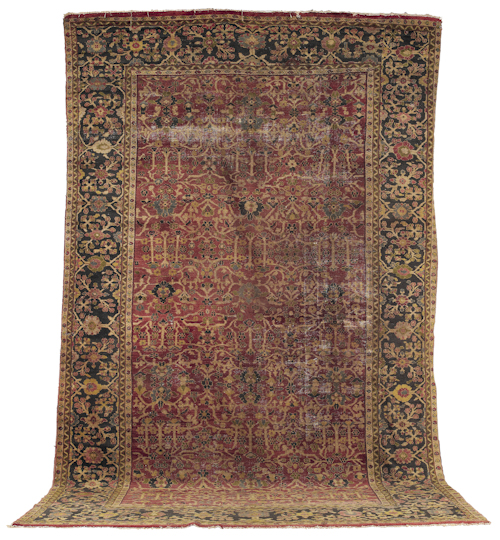 Mahal carpet ca. 1910 16' x 10'.