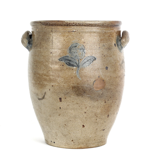 Stoneware crock early 19th c. probably