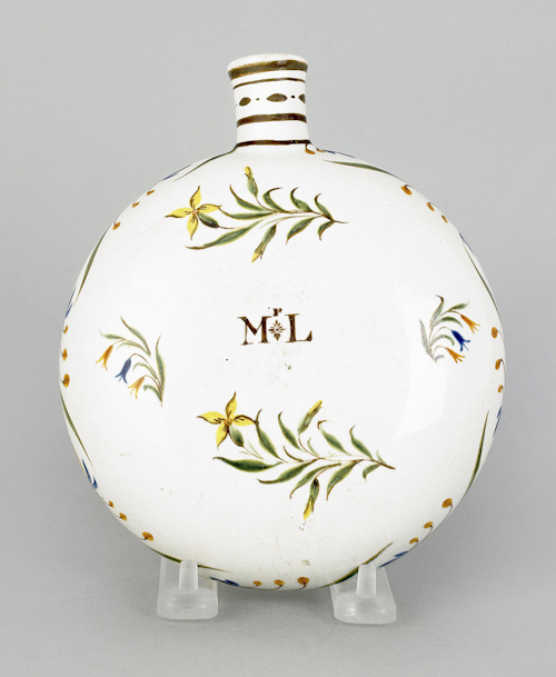 English pearlware canteen ca. 1810