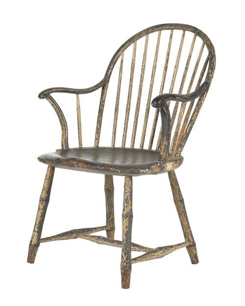 Philadelphia bowback Windsor chair