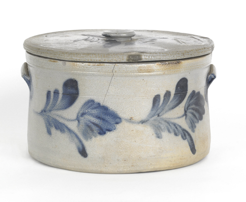 Pennsylvania stoneware butter crock