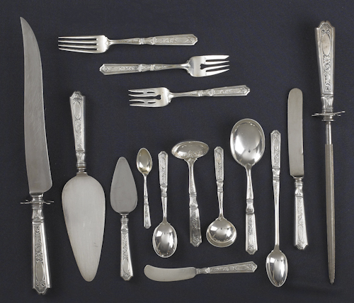 Gorham sterling silver St. Dunstan flatware