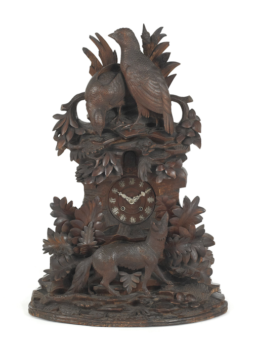 Ornate Black Forest cuckoo clock 174f2e