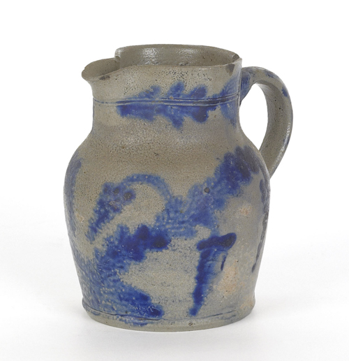 Miniature stoneware pitcher ca. 1860