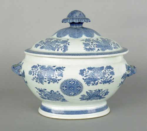 Chinese export porcelain blue Fitzhugh 174fce