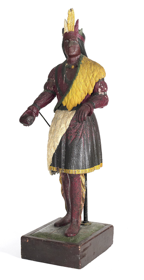 American Indian tobacconist figure