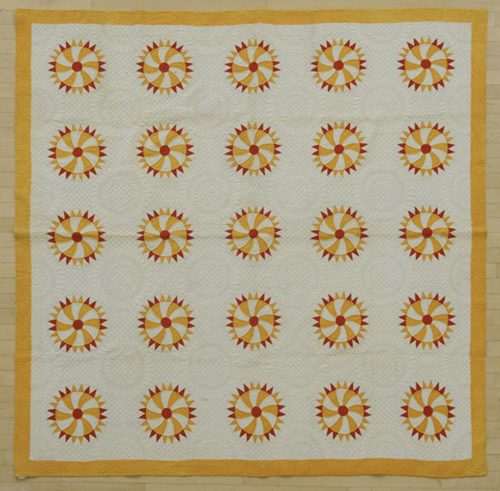 Mariner s compass patchwork quilt 17502b