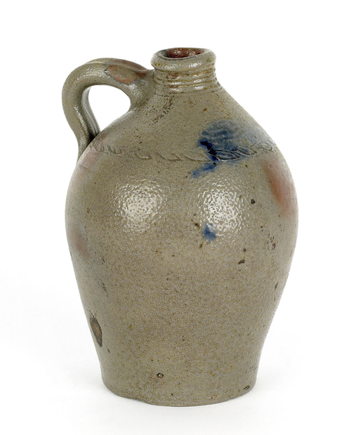 Small American stoneware jug 19th c.